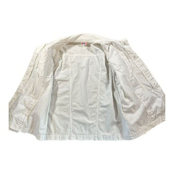 American Sweetheart White Denim Jacket - Picture 4 of 8